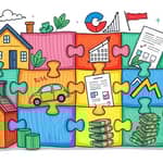 O Quebra-Cabeça do Empréstimo: Montando a Melhor Solução Financeira