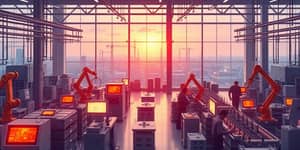 Produção Industrial: O Pulso da Atividade Manufatureira