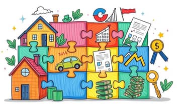 O Quebra-Cabeça do Empréstimo: Montando a Melhor Solução Financeira